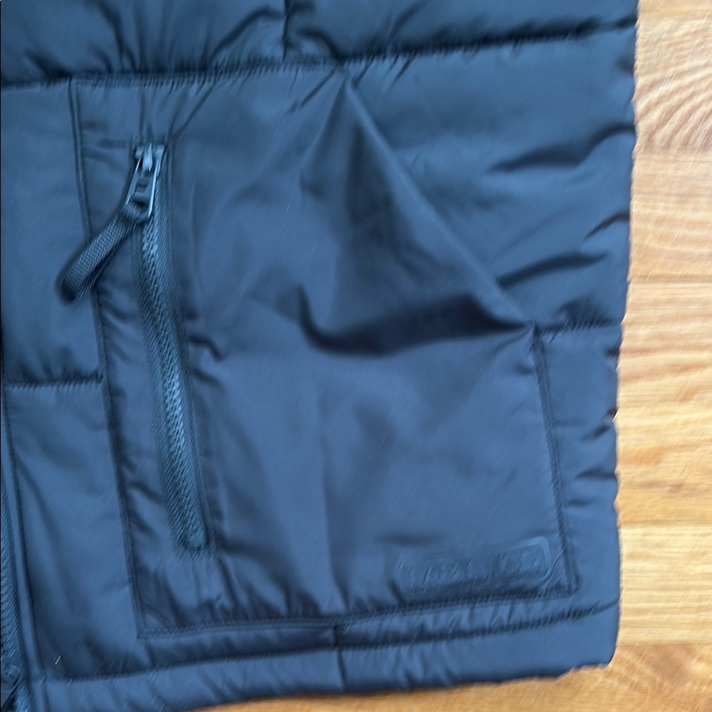 Fabletics Black Quilted Puffer Jacket - image 3